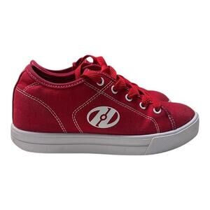 Unisex Kids Red and white heelys trainers Size 4
